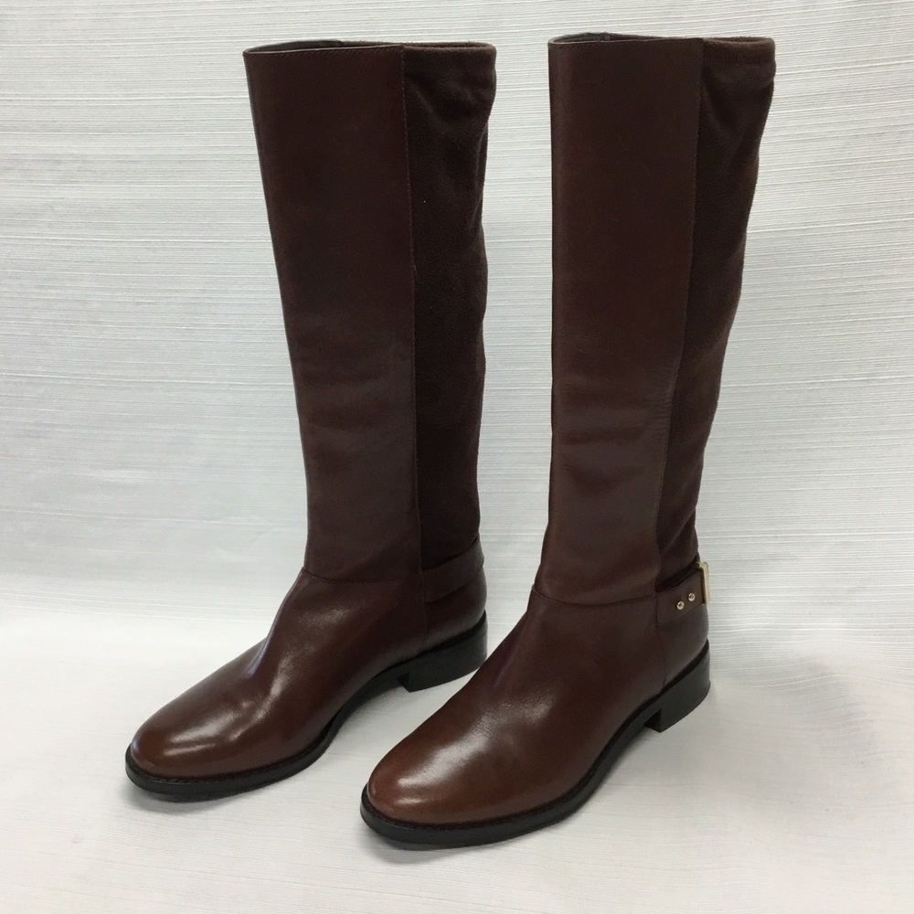 Cole Haan Brown Leather Boots Size 6B - Picture 6 of 8